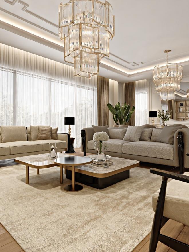 Вилла 6+1 с видом на море в Стамбуле