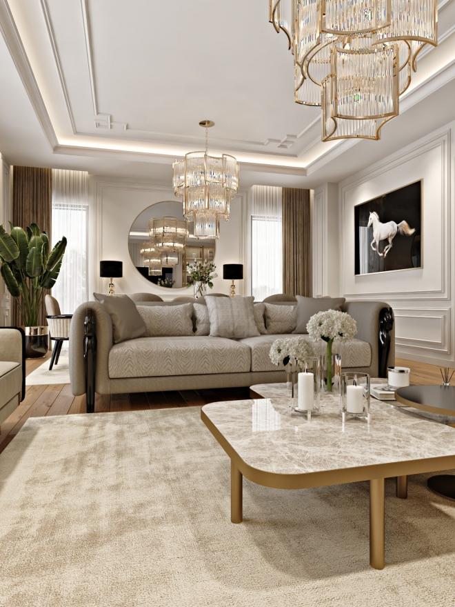 Вилла 6+1 с видом на море в Стамбуле