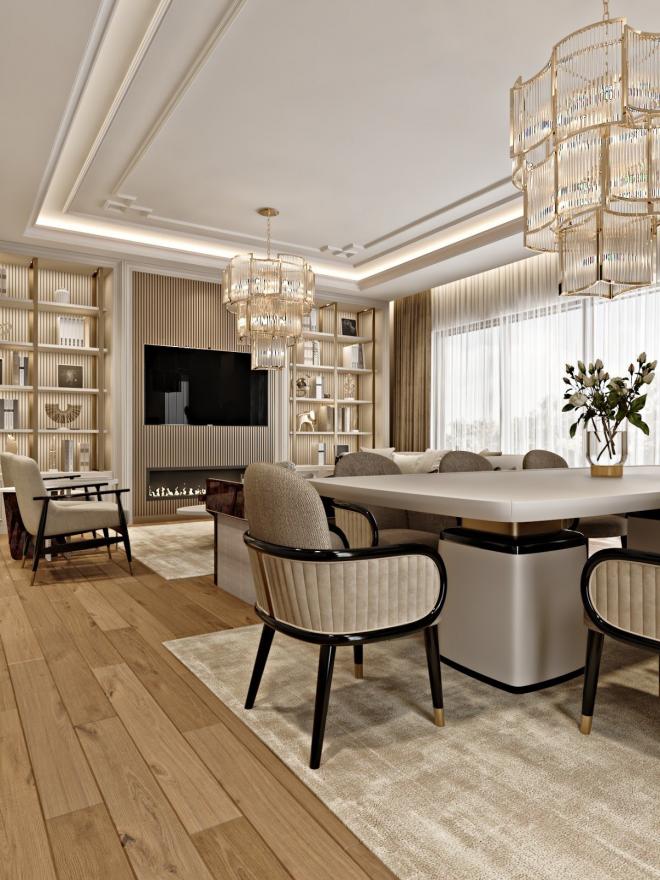 Вилла 6+1 с видом на море в Стамбуле