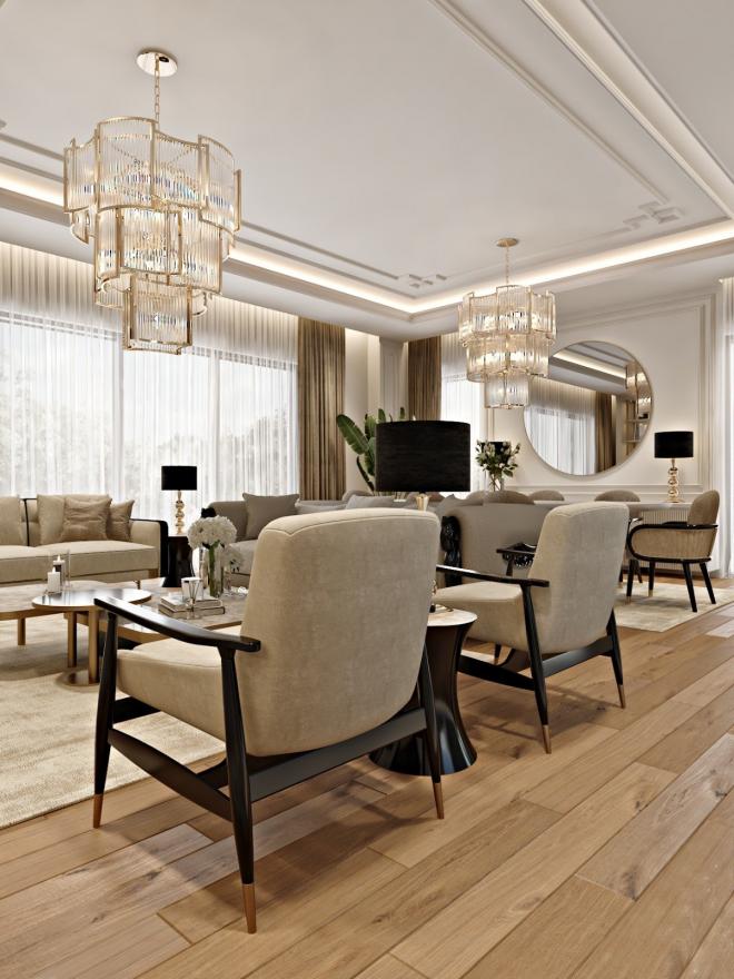 Вилла 6+1 с видом на море в Стамбуле