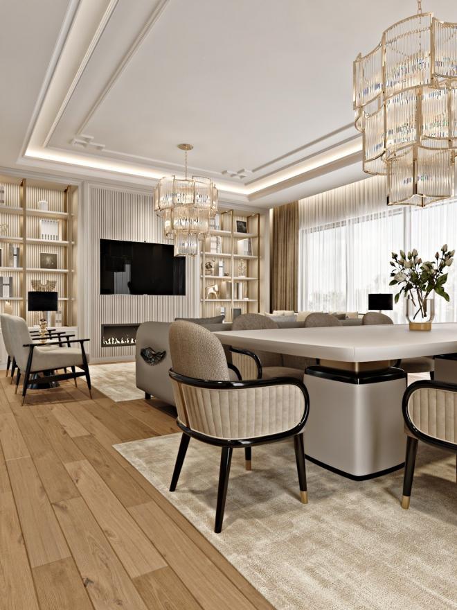 Вилла 6+1 с видом на море в Стамбуле