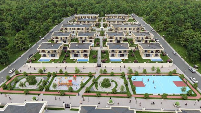 Вилла 6+1 с видом на море в Стамбуле