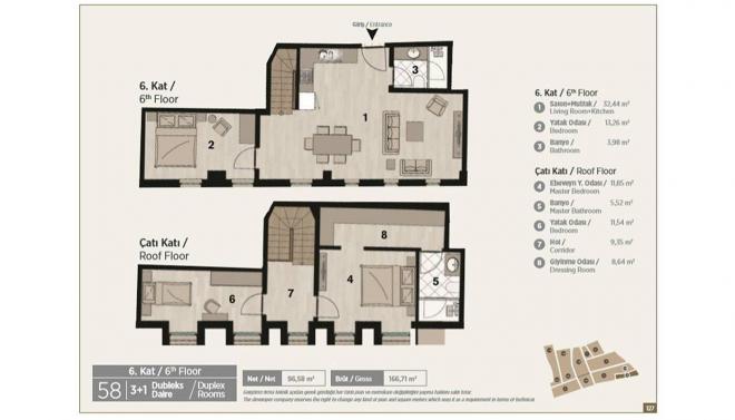 Квартира 2+1 в Стамбуле