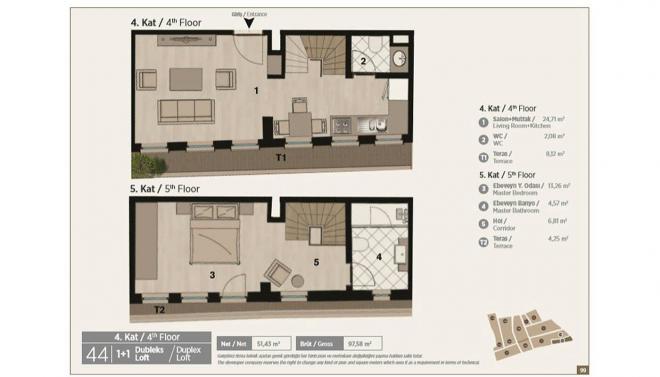 Квартира 2+1 в Стамбуле
