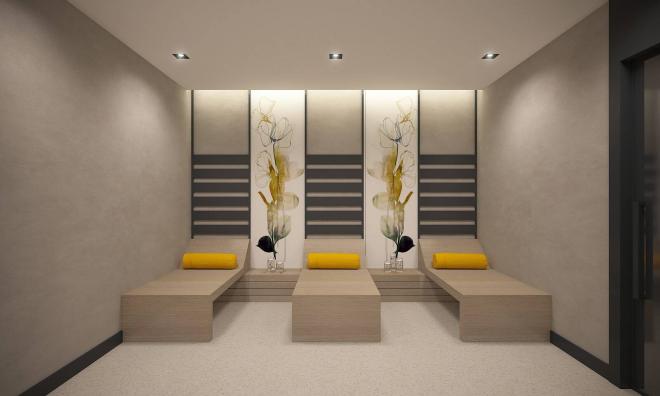 Квартира 1+1 с видом на море в Стамбуле