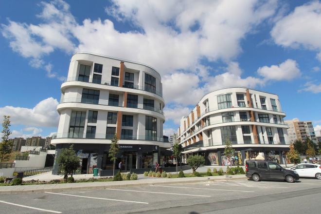 Квартира 1+1 с видом на море в Стамбуле