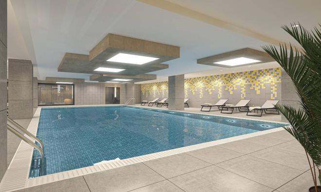 Квартира 2+1 с видом на море в Стамбуле