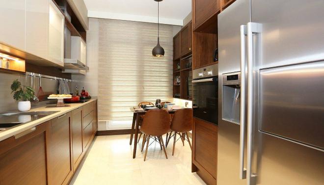 Квартира 1+1 с видом на море в Стамбуле