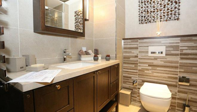 Квартира 1+1 с видом на море в Стамбуле