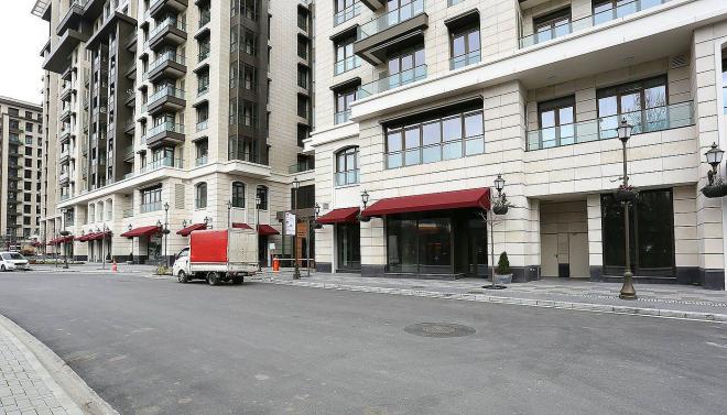 Квартира 1+1 с видом на море в Стамбуле