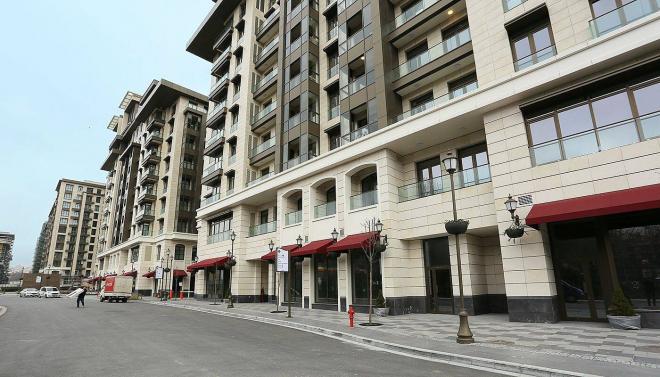 Квартира 1+1 с видом на море в Стамбуле