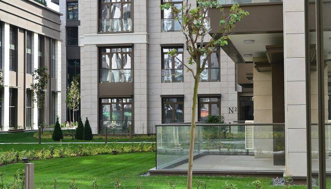 Квартира 1+1 с видом на море в Стамбуле