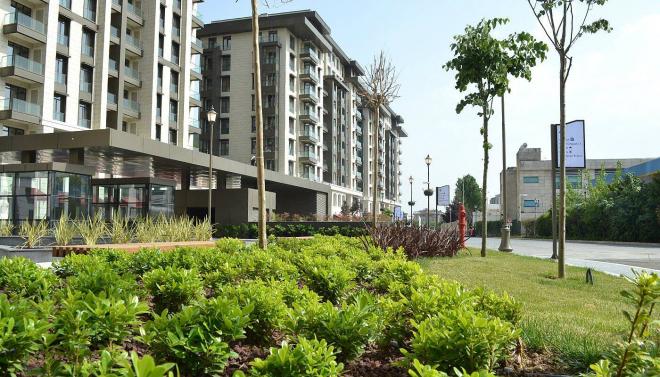 Квартира 2+1 с видом на море в Стамбуле