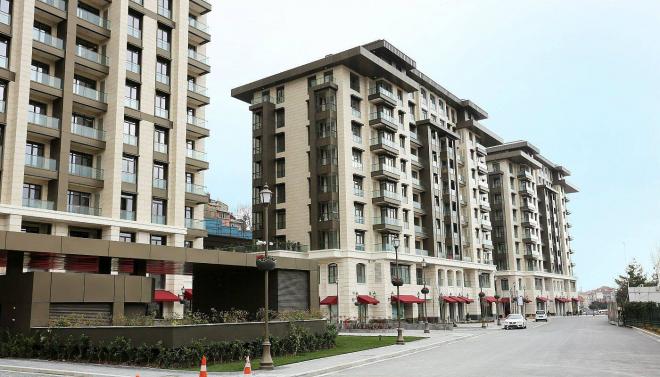 Квартира 2+1 с видом на море в Стамбуле