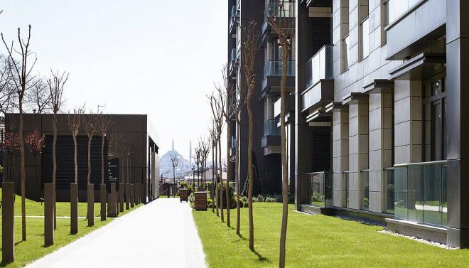 Квартира 2+1 с видом на море в Стамбуле