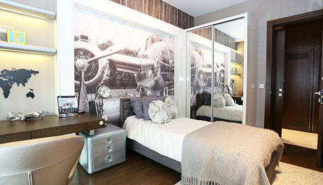 Квартира 2+1 с видом на море в Стамбуле