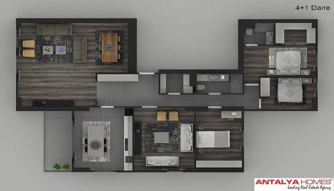 Квартира 1+1 в Стамбуле