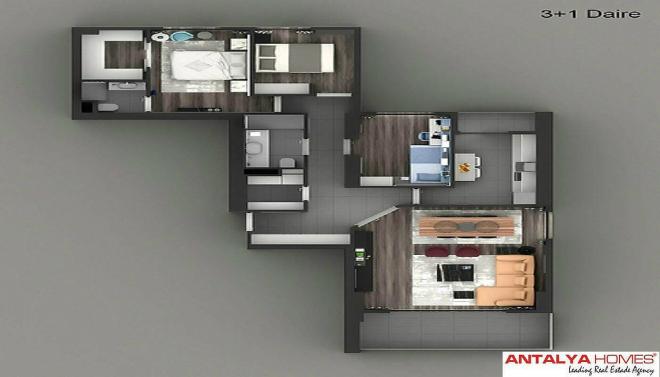 Квартира 2+1 в Стамбуле