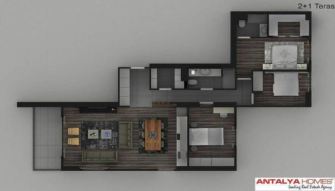 Квартира 2+1 в Стамбуле