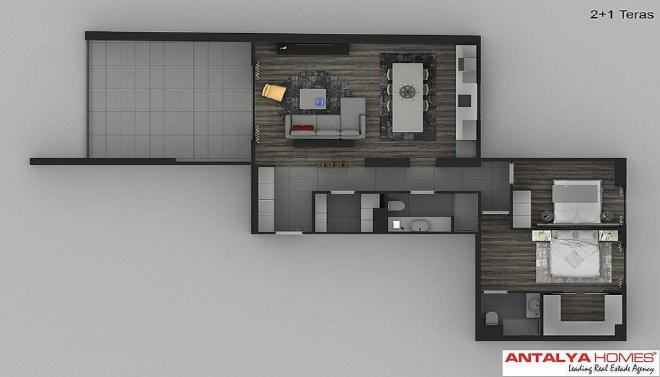 Квартира 2+1 в Стамбуле