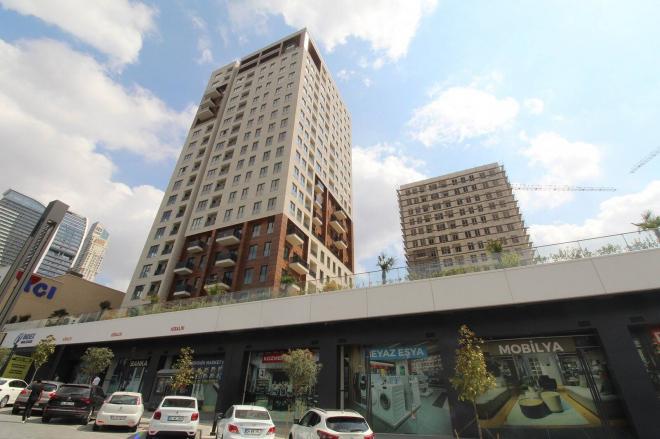 Квартира 4+1 с видом на море в Стамбуле