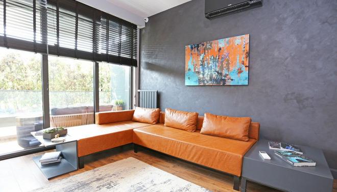 Пентхаус 3+1 с видом на море в Стамбуле