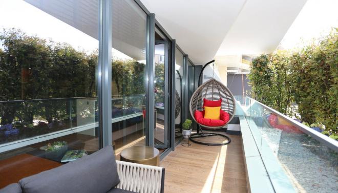 Пентхаус 3+1 с видом на море в Стамбуле