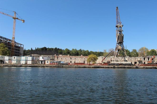 Квартира 1+1 с видом на море в Стамбуле