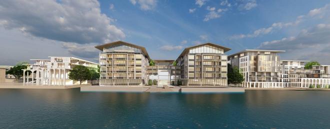 Квартира 1+1 с видом на море в Стамбуле