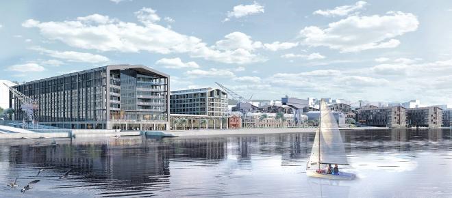 Квартира 1+1 с видом на море в Стамбуле