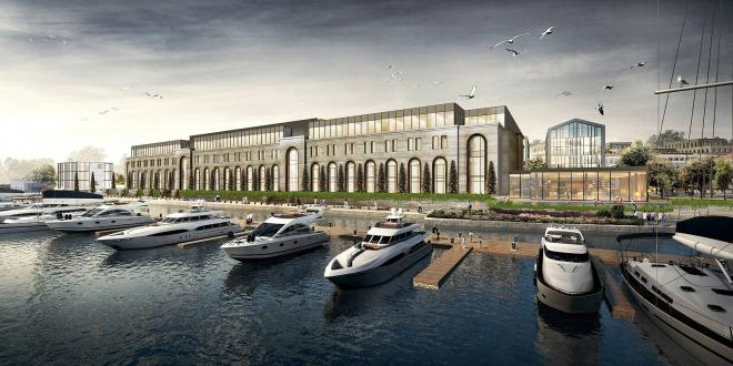 Квартира 2+1 с видом на море в Стамбуле