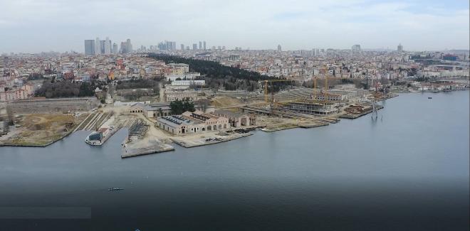 Квартира 2+1 с видом на море в Стамбуле