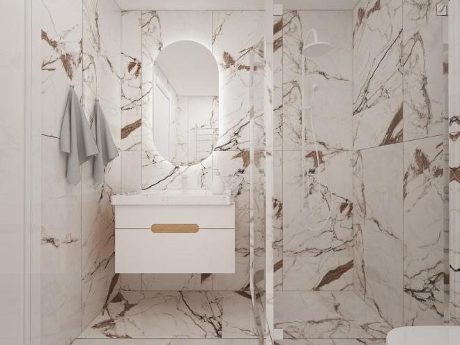 Пентхаус 4+2 с видом на море в Стамбуле