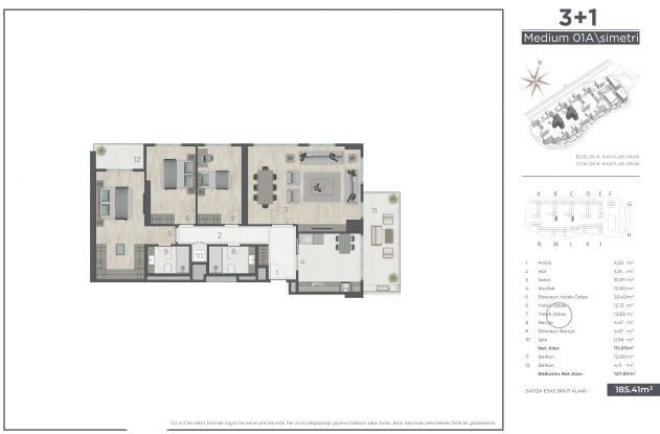 Квартира 2+1 в Стамбуле