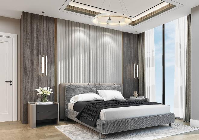 Квартира 2+1 с видом на море в Стамбуле