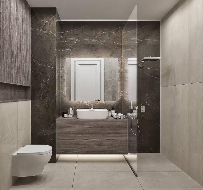 Квартира 4+1 с видом на море в Стамбуле