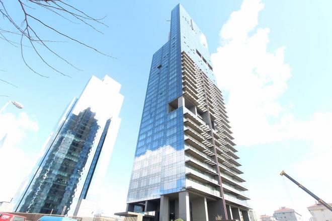 Квартира 4+1 с видом на море в Стамбуле