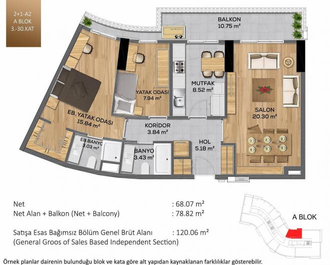 Квартира 3+1 в Стамбуле