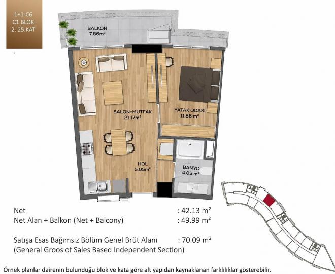 Квартира 5+1 в Стамбуле