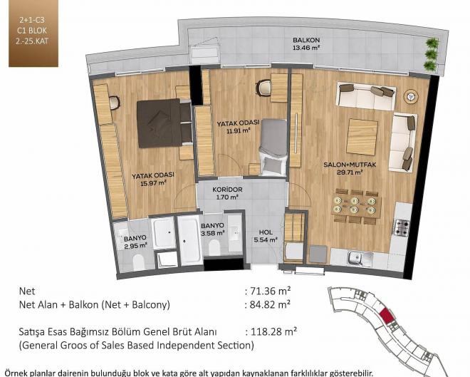 Квартира 5+1 в Стамбуле