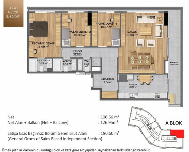 Квартира 5+1 в Стамбуле