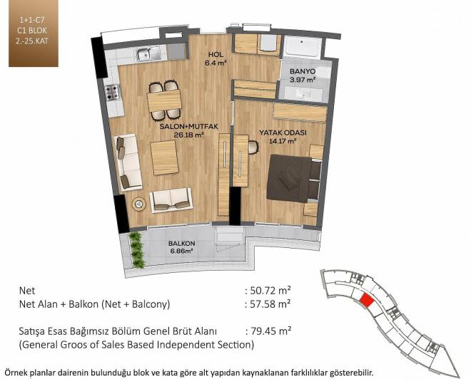 Квартира 5+1 в Стамбуле