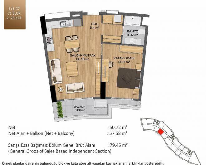 Квартира 5+1 в Стамбуле