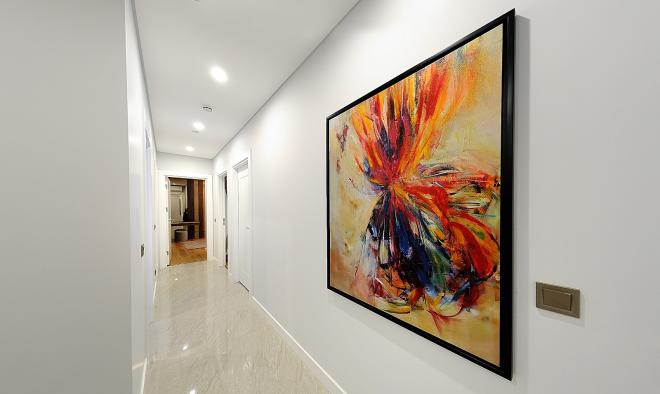 Квартира 2+1 с видом на море в Стамбуле