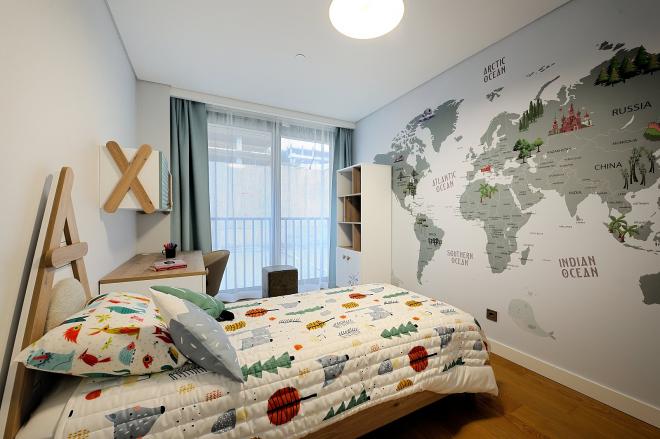 Квартира 3+1 с видом на море в Стамбуле