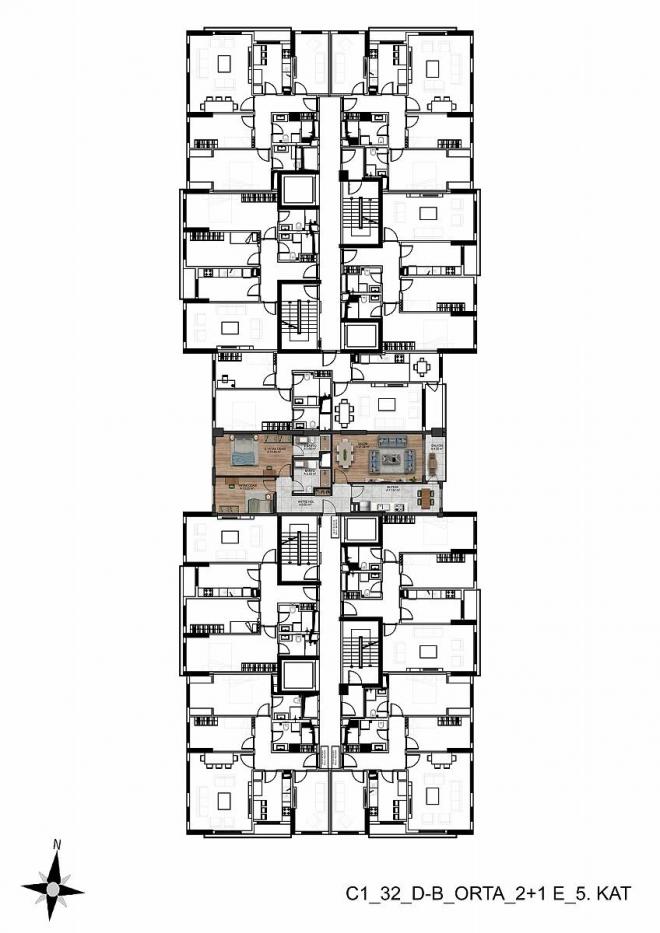 Квартира 2+1 в Стамбуле