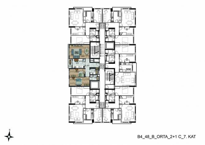 Квартира 2+1 в Стамбуле