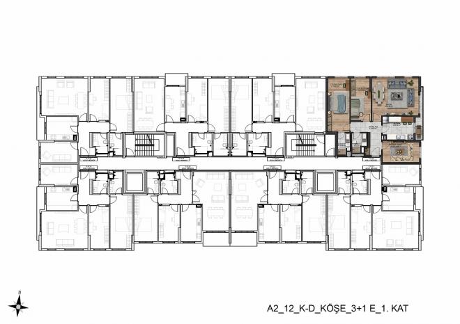 Квартира 3+1 в Стамбуле
