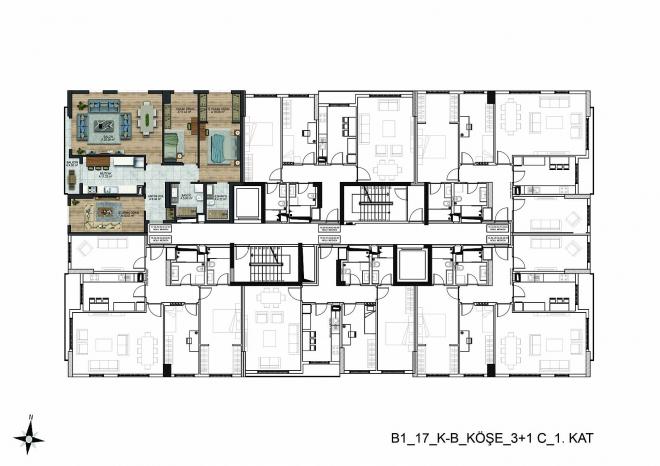 Квартира 3+1 в Стамбуле