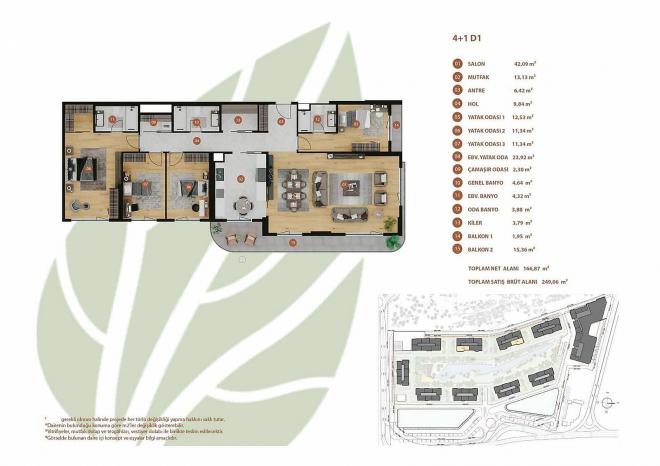 Квартира 2+1 в Стамбуле